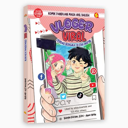 Komik Vloger Viral : Cerdas Bergaul di Era Digital