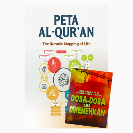 Peta Al-Qur'an + Bonus Buku Dosa yg diremehkan (LP)